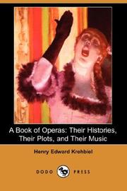 Cover of: A Book of Operas by Henry Edward Krehbiel