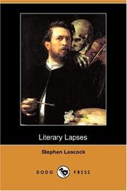Cover of: Literary Lapses (Dodo Press) by Stephen Leacock