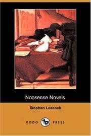 Cover of: Nonsense Novels (Dodo Press) by Stephen Leacock