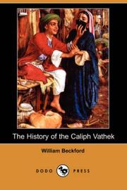 Cover of: The History of the Caliph Vathek (Dodo Press) by William Beckford
