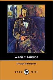 Cover of: Winds of Doctrine (Dodo Press) by George Santayana