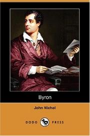 Cover of: Byron (Dodo Press) by John Nichol