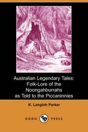 Australian legendary tales by K. Langloh Parker