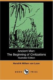 Cover of: Ancient Man: The Beginning of Civilizations (Illustrated Edition) (Dodo Press)