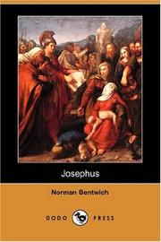 Cover of: Josephus (Dodo Press) by Norman Bentwich