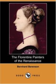 Cover of: The Florentine Painters of the Renaissance (Dodo Press) by Bernard Berenson