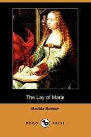 The lay of Marie by Mary Matilda Betham