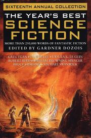 Cover of: The Year's Best Science Fiction by Gardner R. Dozois