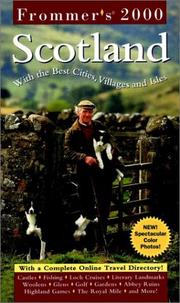 Cover of: Frommer's Scotland 2000 (Frommer Other)