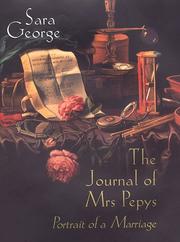 Cover of: The journal of Mrs. Pepys: portrait of a marriage