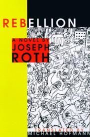 Cover of: Rebellion by Joseph Roth