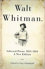 Cover of: Walt Whitman by Walt Whitman