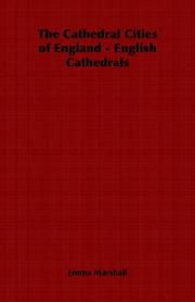 Cover of: The Cathedral Cities of England - English Cathedrals