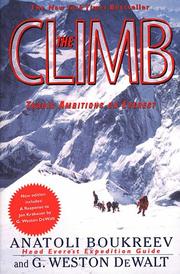 The climb by Anatoli Boukreev, G. Weston Dewalt, Anatoli boukreev