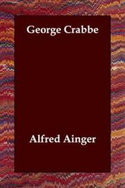 Cover of: George Crabbe
