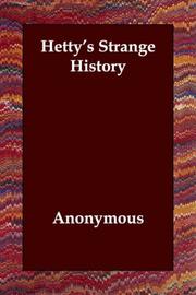 Cover of: Hetty's Strange History