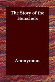 Cover of: The Story of the Herschels by Anonymous