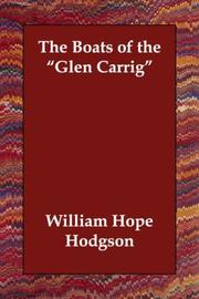 Cover of: The Boats of the "Glen Carrig" by William Hope Hodgson
