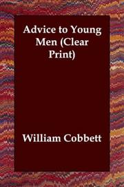 Cover of: Advice to Young Men (Clear Print)