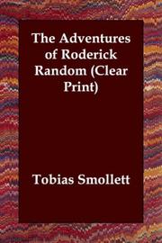 Cover of: The Adventures of Roderick Random (Clear Print) by Tobias Smollett, Tobias Smollett