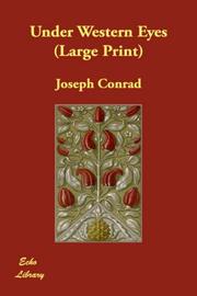 Cover of: Under Western Eyes (Large Print) by Joseph Conrad