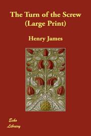 Cover of: The Turn of the Screw (Large Print) by Henry James