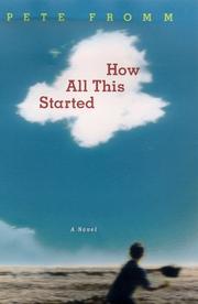 Cover of: How all this started