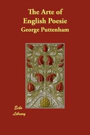 Cover of: The Arte of English Poesie by George Puttenham