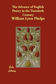 The Advance of English Poetry in the Twentieth Century