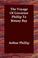 Cover of: The Voyage Of Governor Phillip To Botany Bay