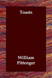 Cover of: Toasts by William Pittenger