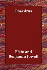 Cover of: Phaedrus by Πλάτων