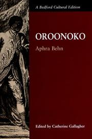 Cover of: Oroonoko, or, The royal slave by Aphra Behn