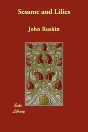 Cover of: Sesame and Lilies by John Ruskin