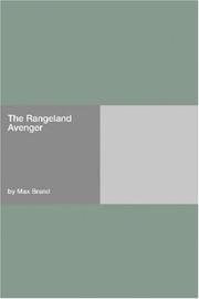 Cover of: The Rangeland Avenger