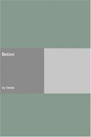Cover of: Bebee by Ouida