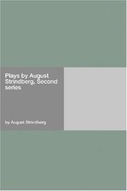 Cover of: Plays by August Strindberg, Second series by August Strindberg