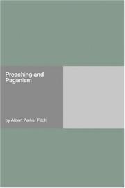 Cover of Preaching and Paganism