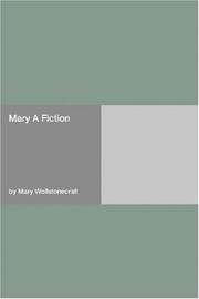 Cover of: Mary A Fiction