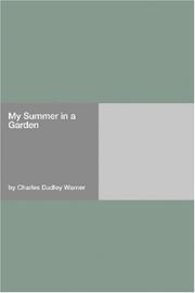 My summer in a garden