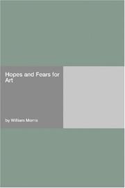 Cover of: Hopes and Fears for Art by William Morris