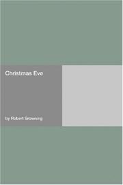 Cover of: Christmas Eve