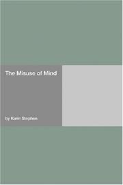 The Misuse of Mind by Karin Stephen