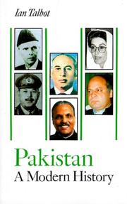 Cover of: Pakistan, a modern history