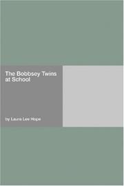 Cover of: The Bobbsey Twins at School by Laura Lee Hope