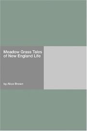 Cover of: Meadow Grass Tales of New England Life