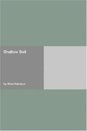 Cover of: Shallow Soil by Knut Hamsun