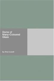 Cover of A dome of many-coloured glass