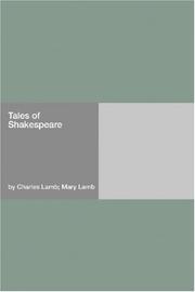 Cover of: Tales of Shakespeare by Charles Lamb