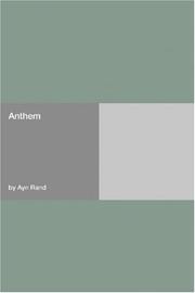 Cover of: Anthem by Ayn Rand